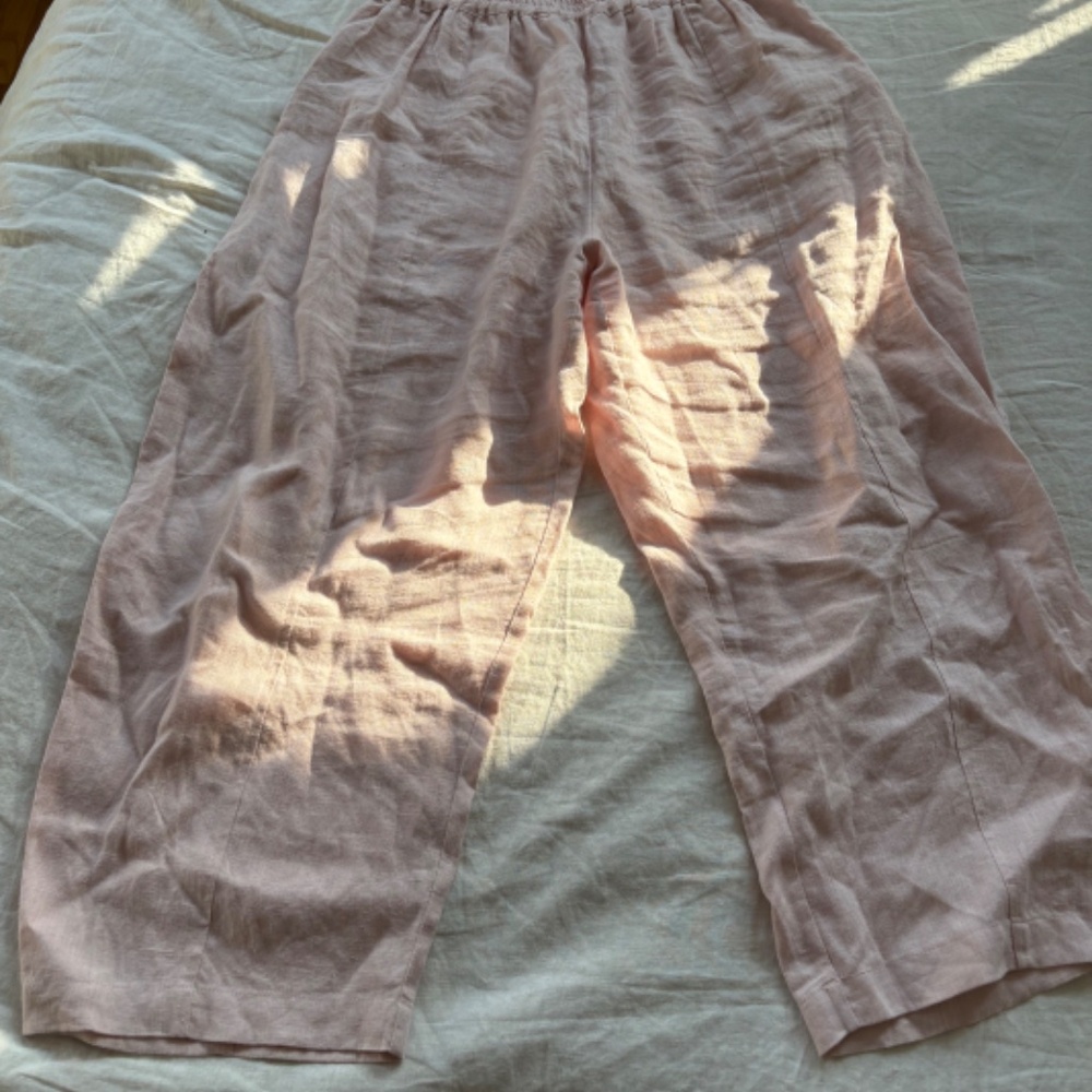 Rose Linen Trousers - Picture 8 of 9